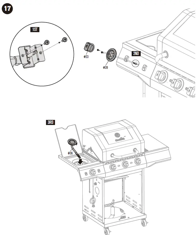 Char-Broil 468172322 Core Tru-Infrared Burner Gas Grill-28