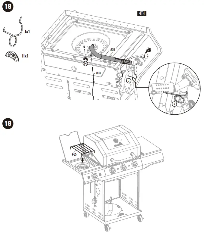 Char-Broil 468172322 Core Tru-Infrared Burner Gas Grill-29