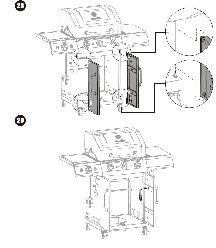 Char-Broil 468172322 Core Tru-Infrared Burner Gas Grill-34