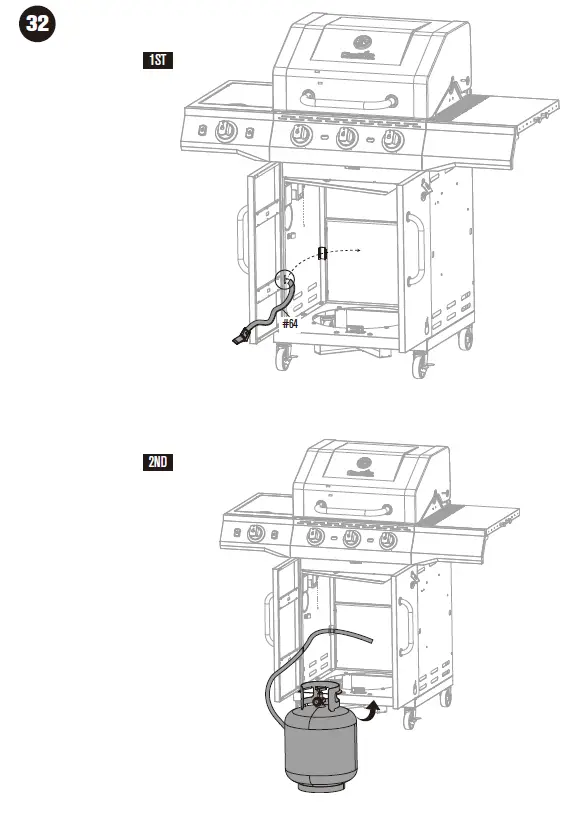 Char-Broil 468172322 Core Tru-Infrared Burner Gas Grill-36