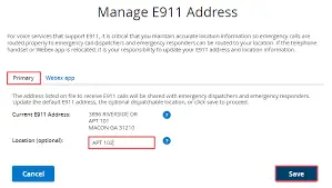 Cox National E911 Service User Manual