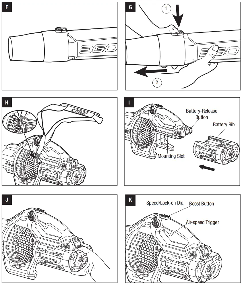 EGO LB7650E 56 Volt Lithium Ion Cordless Blower - fig