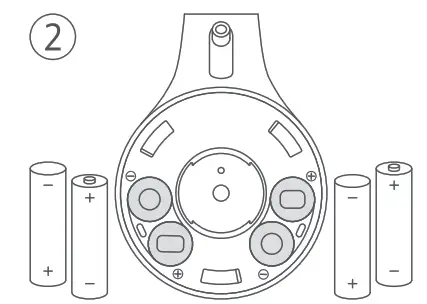 xiaomi MJXSJ03XW Automatic Foaming Soap Dispenser - batteries