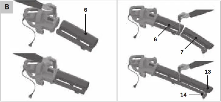 VONROC LEAF BLOWER LEAF VACUUM - Overview 3