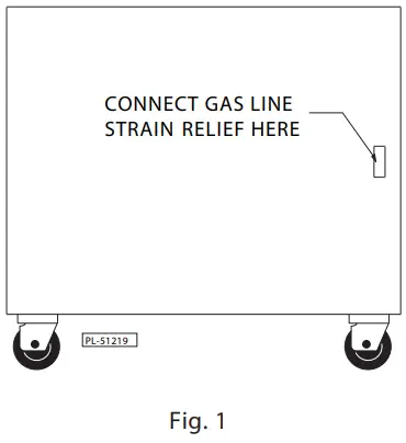 VULCAN V6B36 V Series HDR Gas Ranges - RANGES MOUNTED ON CASTERS