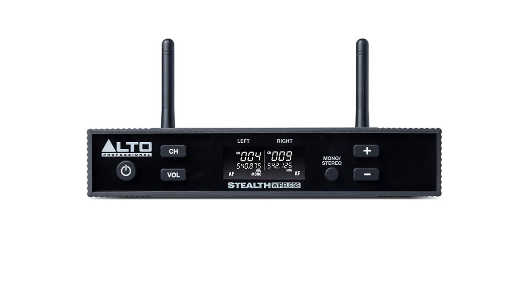 Alto Professional Stealth Wireless Mkii 2 Channel 2 Channel Wireless System User Guide Alto Professional Stealth Wireless Mkii 2 Channel 2 Channel Wireless System User Guide