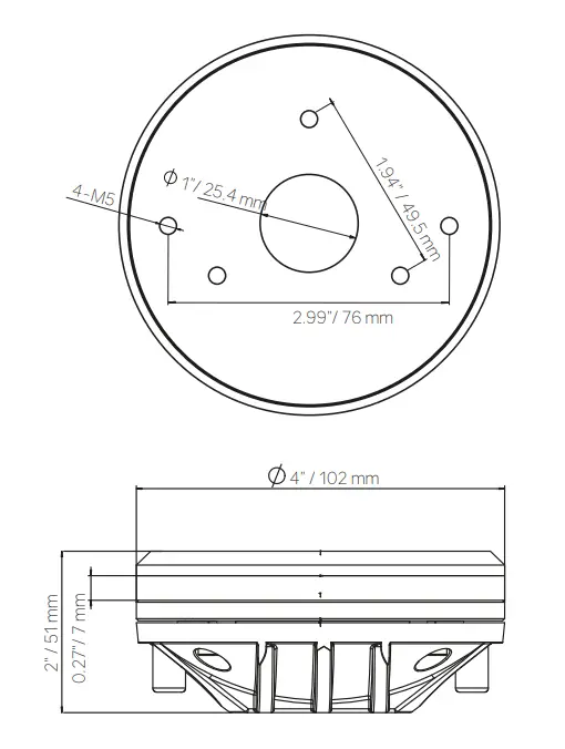 DS18 PRO-DRN1 1.75-Inch Neodymium Driver fig 1