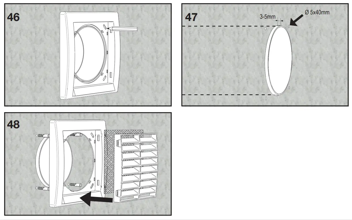 IMMERGAS ZenitAir Mono Mechanical Ventilation Unit - DIMENSIONS 8