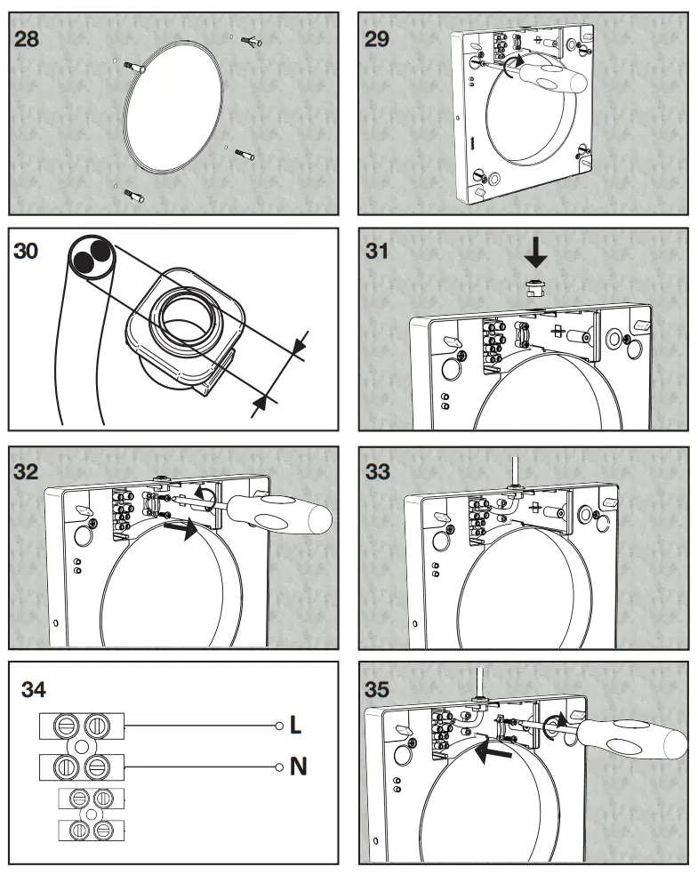 IMMERGAS ZenitAir Mono Mechanical Ventilation Unit - DIMENSIONS5