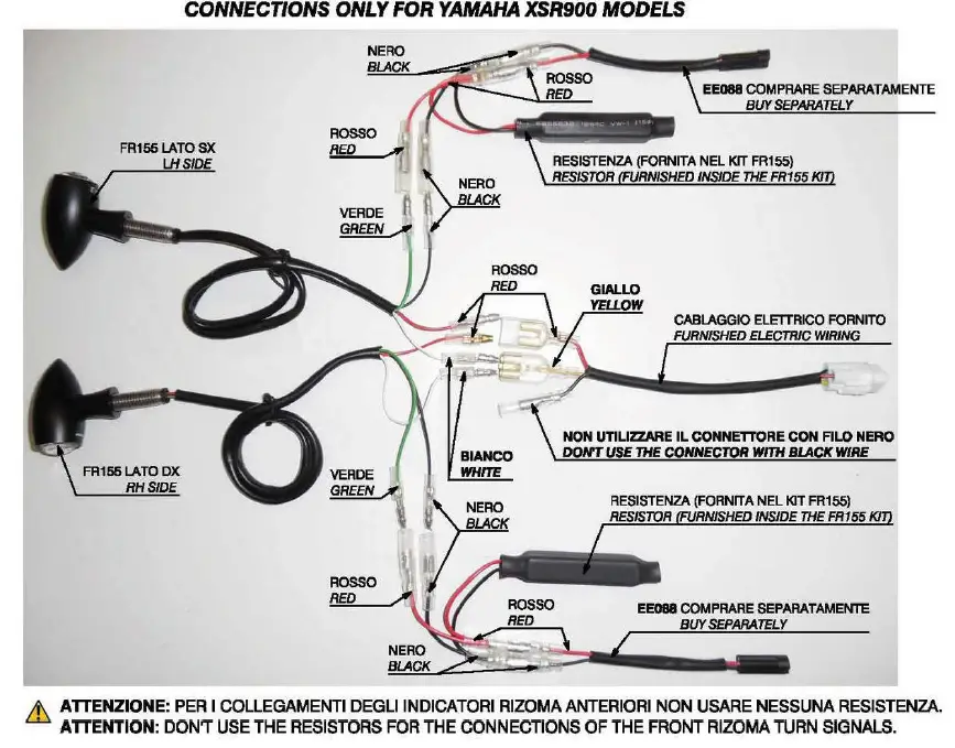 rizoma FOX License Plate Support with Tail Light 17