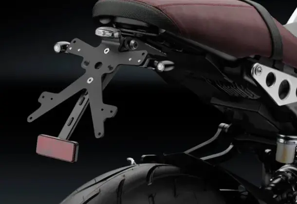 Rizoma Fox License Plate Support With Tail Light User Guide