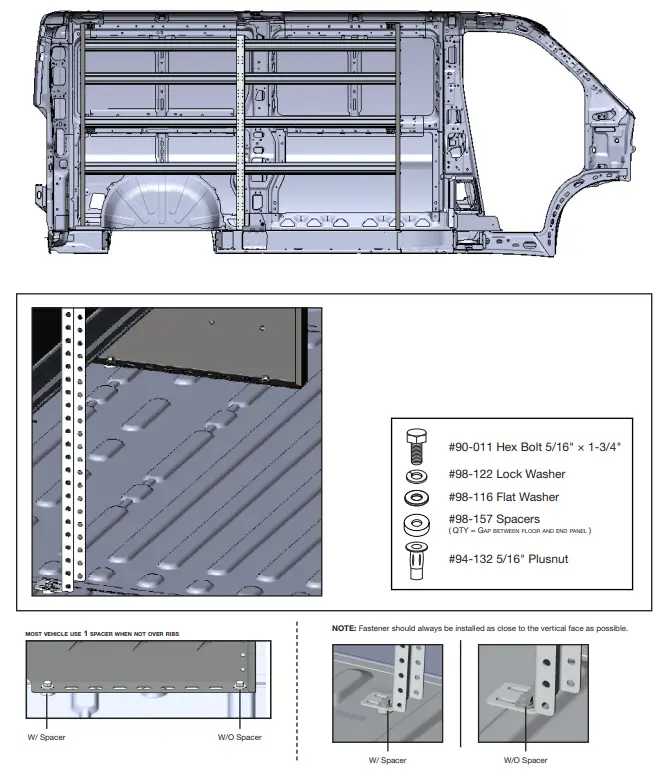 RANGER DESIGN N5 DS96 4 Shelving Unit - Handle with care 1