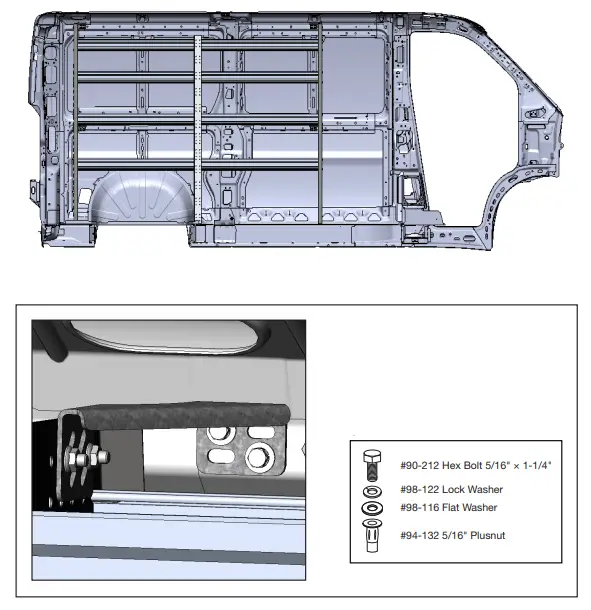 RANGER DESIGN N5 DS96 4 Shelving Unit - Handle with care 5