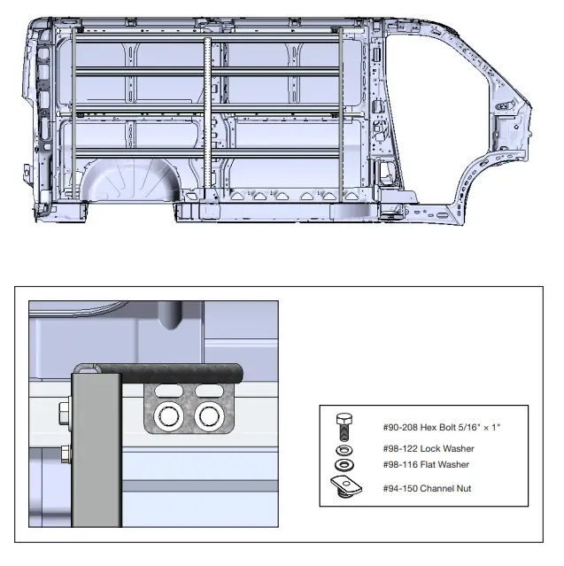 RANGER DESIGN N5 DS96 4 Shelving Unit - Handle with care6