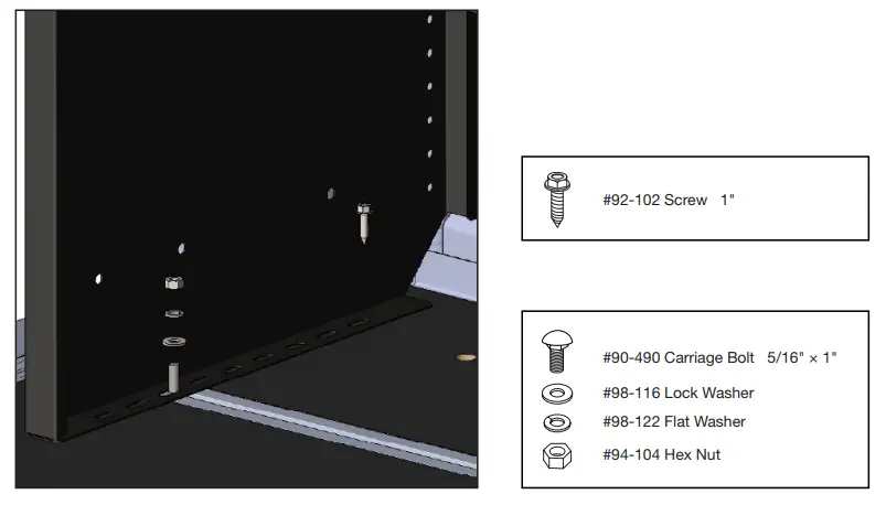 RANGER DESIGN N5 DS96 4 Shelving Unit - Unpack components 2