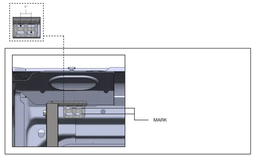 RANGER DESIGN N5 DS96 4 Shelving Unit -center of the shelf 2