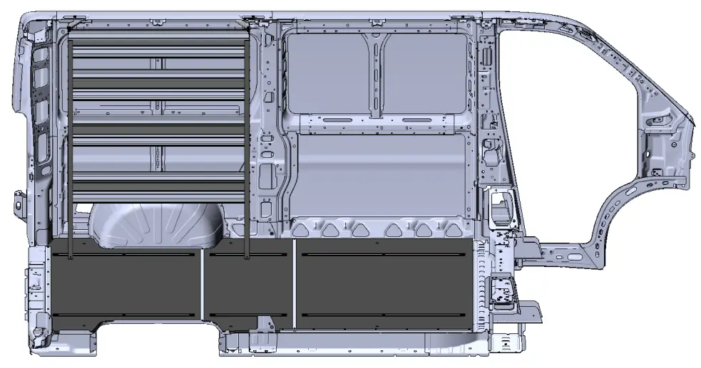 RANGER DESIGN N5 DS96 4 Shelving Unit -center of the shelf 3