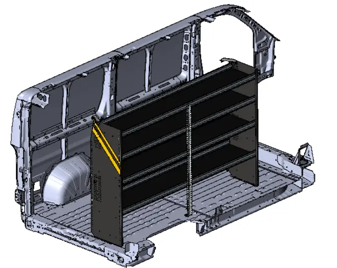 RANGER DESIGN N5 DS96 4 Shelving Unit -center of the shelf 4