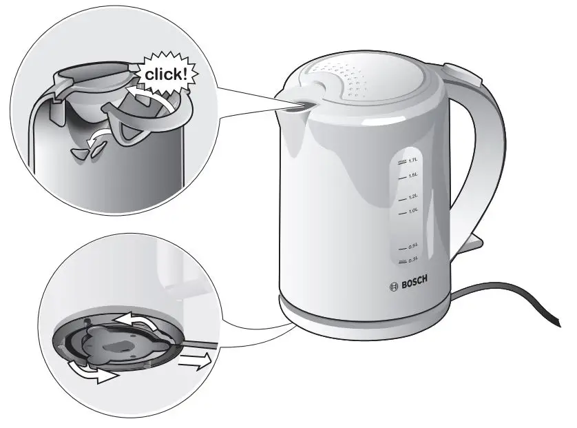 BOSCH TWK760 Kettle - overview