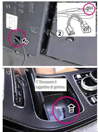 Phonocar 05713 Mercedes Fast Wireless Charging Tray - 5