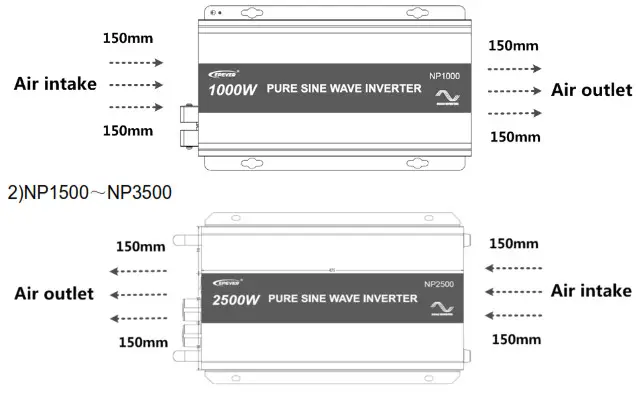 EPEVER NPower Series --Pure Sine Wave Inverter - 12