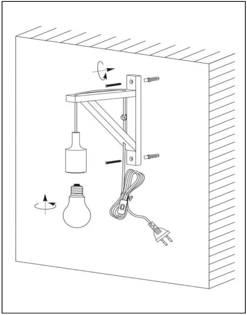 LUCIDE 08208 Fix Wall Lamp Light - fig 2