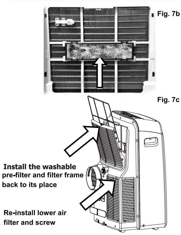 Whynter ARC-148MS 14000 BTU Portable Air Conditioner with Activated Carbon and SilverShield Filter - Fig 17