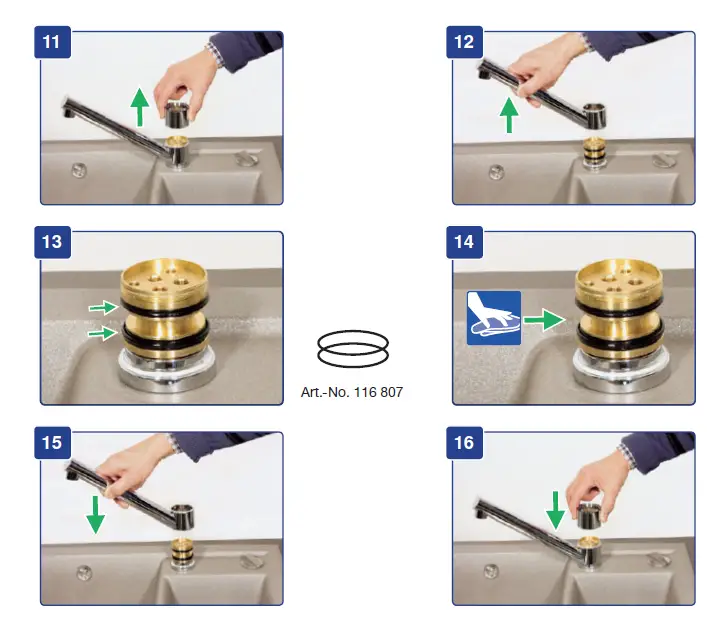 BLANCO 515341 Beige Chrome Kitchen Mixer fig (7)