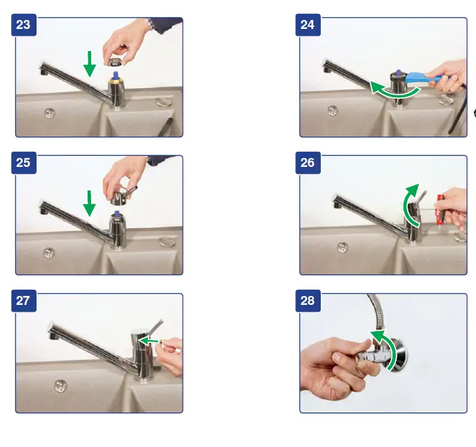 BLANCO 515341 Beige Chrome Kitchen Mixer fig (9)