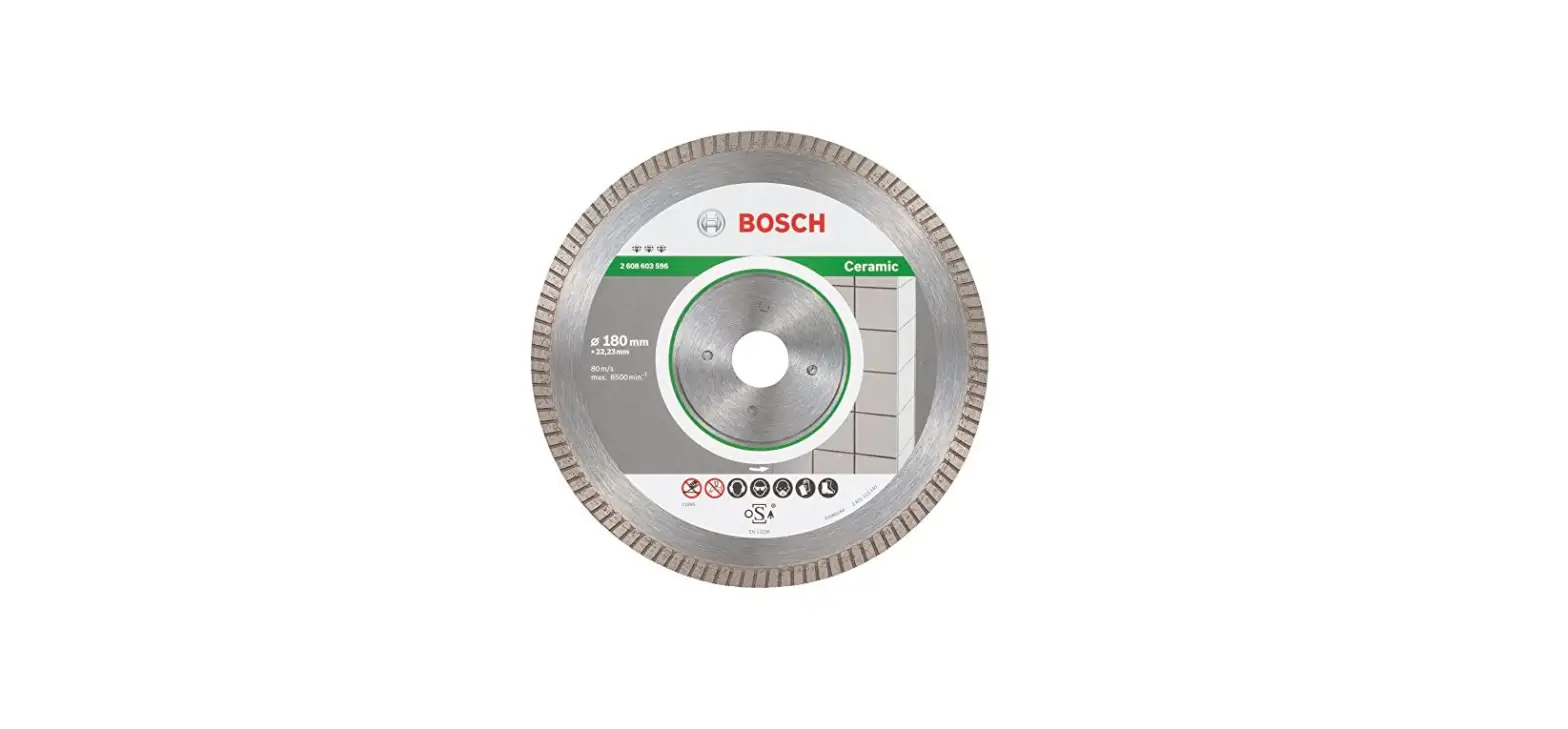 Bosch 2608603596 Diamond Cutting Disc Instruction Manual