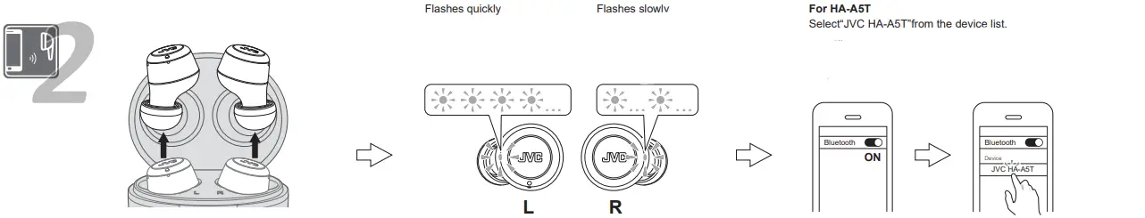 JVC Gumy Mini True Wireless Earbuds Headphones-3
