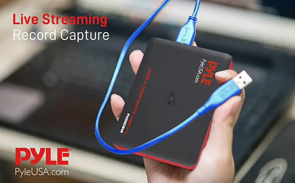 Pyle Plink3 Gamelink Raw 4k Usb Hdmi Video Capture Device User Guide