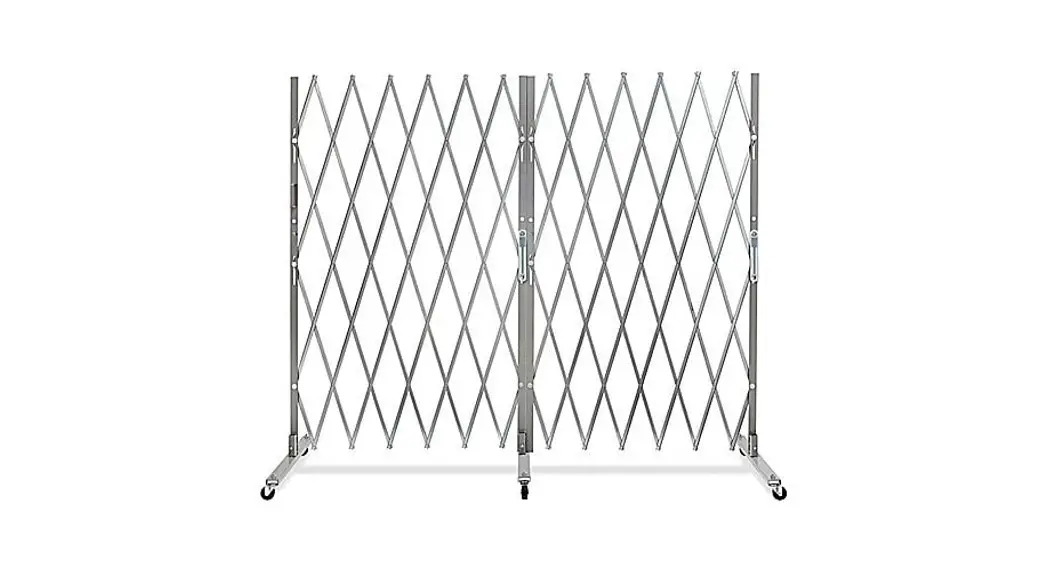 Uline Fixed Double Folding Security Gate Installation Guide