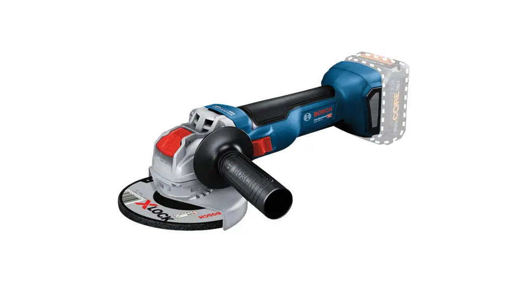 Bosch 18v-10 Series Gwx Professional Cordless Angle Grinder Instruction Manual