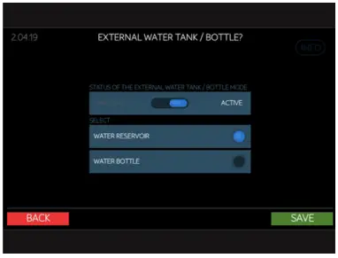westomatic Primo Compact Water Reservoir - FIGURE 32