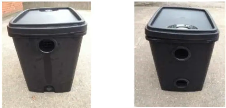 Matala BF10 Biofilter 10 - Pipe connections