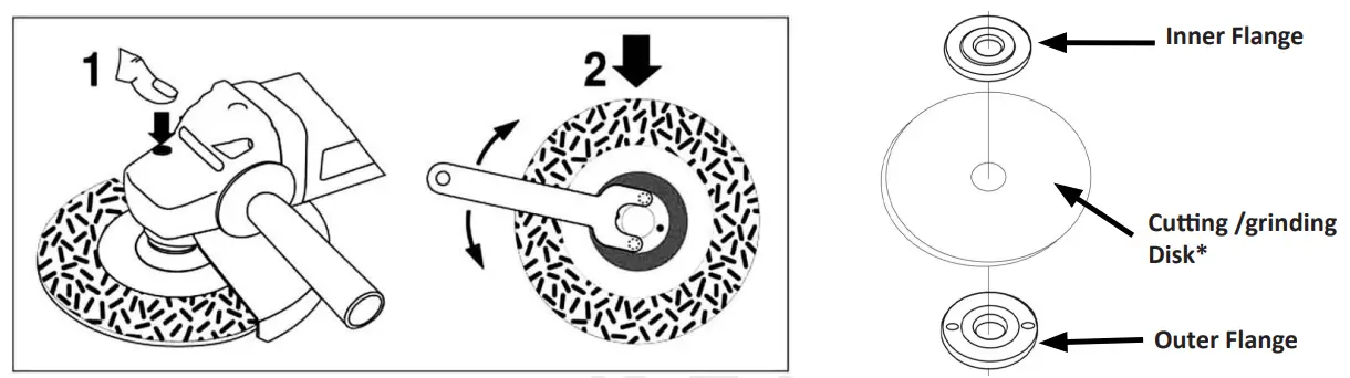 BORMANN PRO BAG1450 1400W Grinder - assembly disassembly