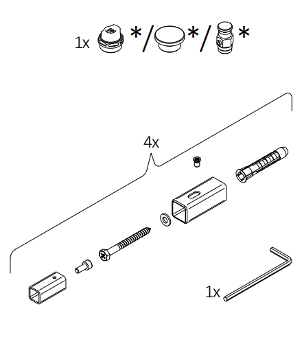 SCREWFIX 1081BTU Terma Hex Radiator 502 x 1126mm Sparkling Grey - Fig
