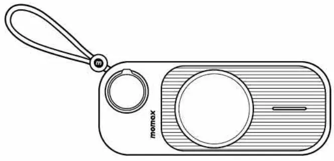 MOMAX MA02 Airbox Go Power Capsule with MagSafe