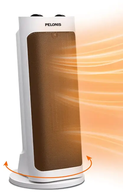 PELONIS PH-19J 1500W Fast Heating, Programmable Thermostat