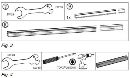 Side-by-side assembly