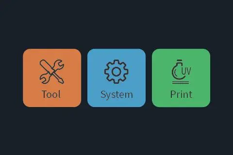 GEEETECH Alkaid LCD Light Curing Resin 3D Printer - INTRUCTIONB
