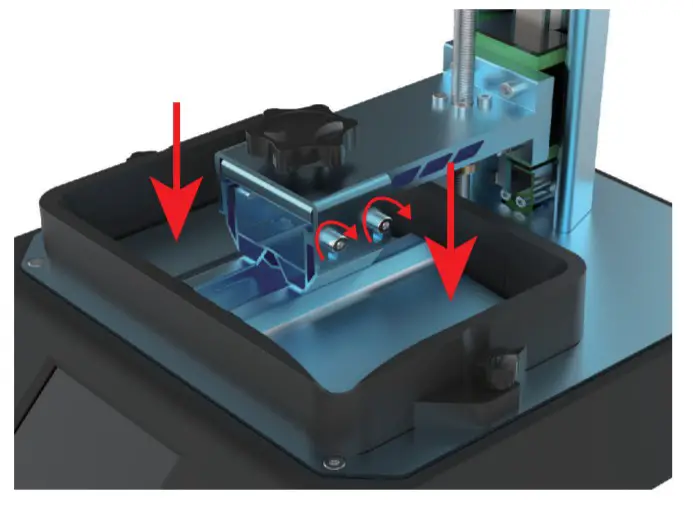 GEEETECH Alkaid LCD Light Curing Resin 3D Printer - POWER SWEETCH4