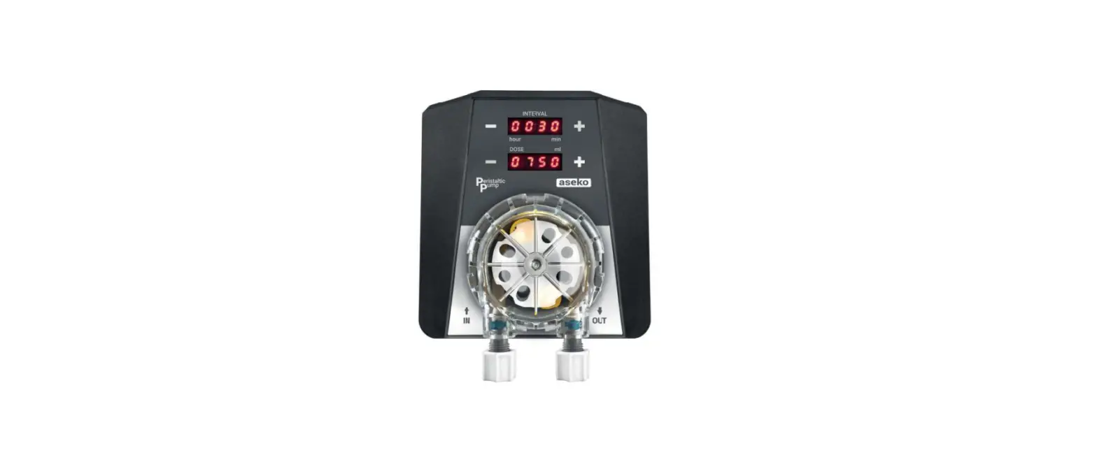 Aseko Pp60 Programmable Peristaltic Pump For Continuous Dosing User Manual