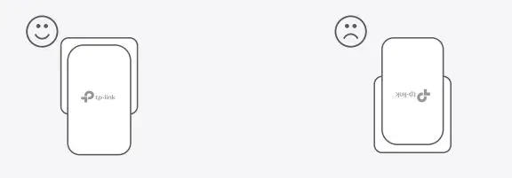 tp-link TL-WPA7617 Plug and Play - Use the product only in the upright direction