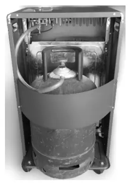 LIFE 4200W BLUE FLAME Gas Heater - fig 8