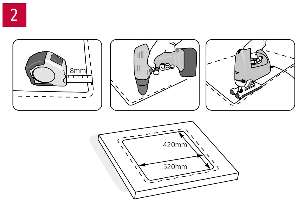 caple AXL50 Stainless Steel Kitchen Sink - Fig1