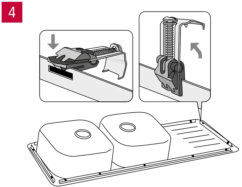 caple AXL50 Stainless Steel Kitchen Sink - Fig3