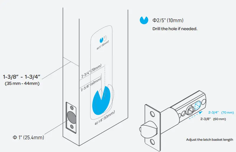 U-tec-LATCH-5-NFC-Smart-Keypad-Lock-fig-1