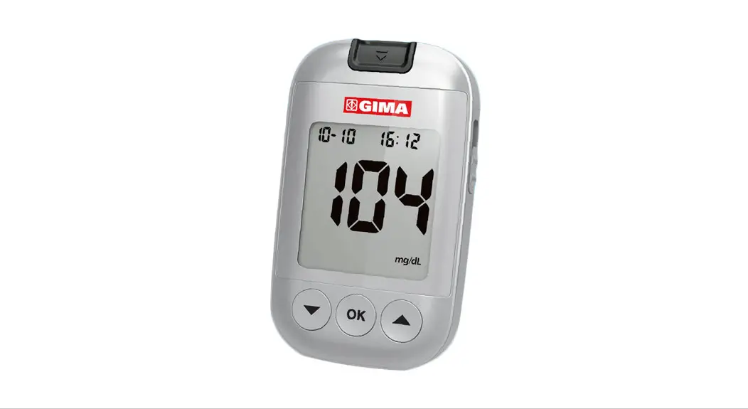 Gima M24118en Blood Glucose Test Strips Owner's Manual